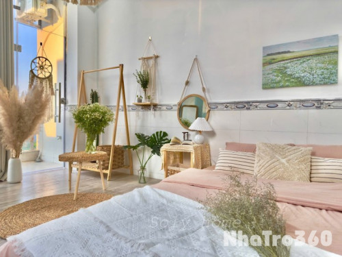 STUDIO BAN CÔNG  FULL NỘI THẤT, CỬA SỔ LỚN, GẦN LOTTE MART, TDTU, RMIT Q1,4,8