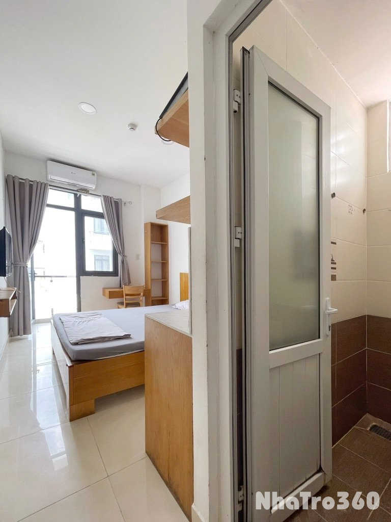 Studio full nội thất ban công rộng p15 bình thạnh