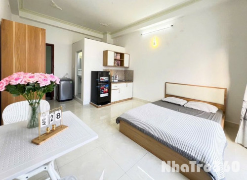 STUDIO FULL NỘI THẤT, MÁY GIẶT RIÊNG, TÂN QUY Q7