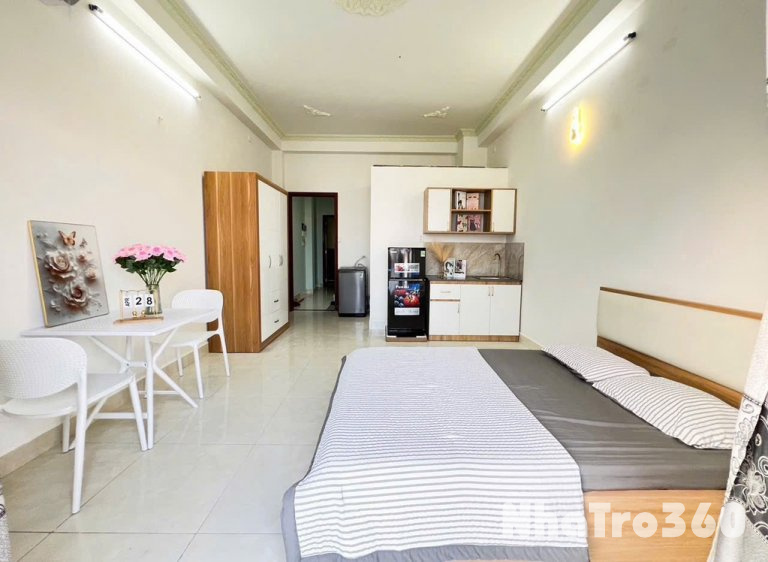 STUDIO FULL NỘI THẤT, MÁY GIẶT RIÊNG, TÂN QUY Q7