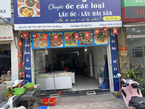 NHƯỢNG quán ốc tâm huyết KĐT Văn Phú - Hà Đông