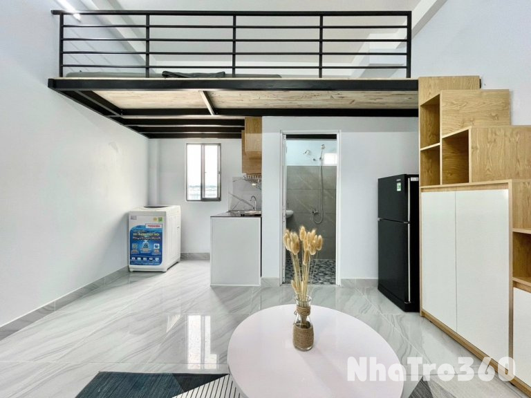 Full nội thất, quận 6 3tr5, rộng thoáng, gác cao