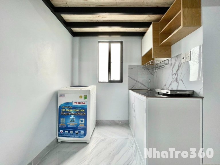 Full nội thất, quận 6 3tr5, rộng thoáng, gác cao