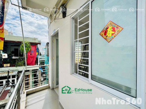 Có gác, Full nội thất, ban công, quận 6, 4tr2