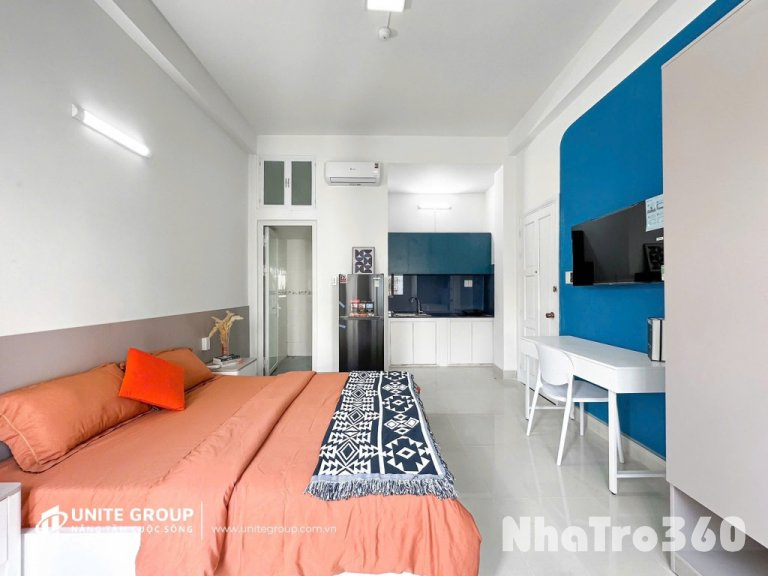 Căn hộ ban công ngay cầu Nguyễn Văn Cừ giáp Quận 1