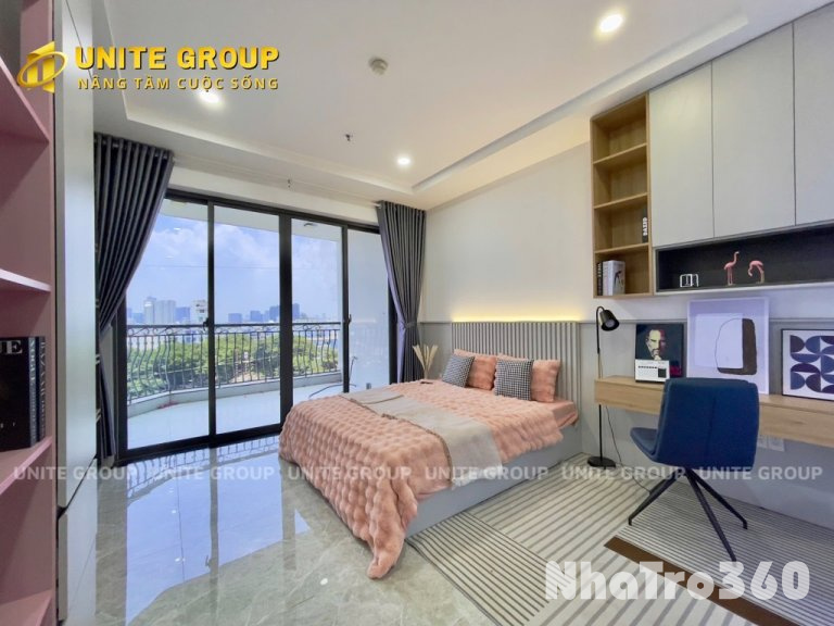 1PN BANCONG FULL NỘI THẤT Ở TRẦN XUÂN SOẠN Q7