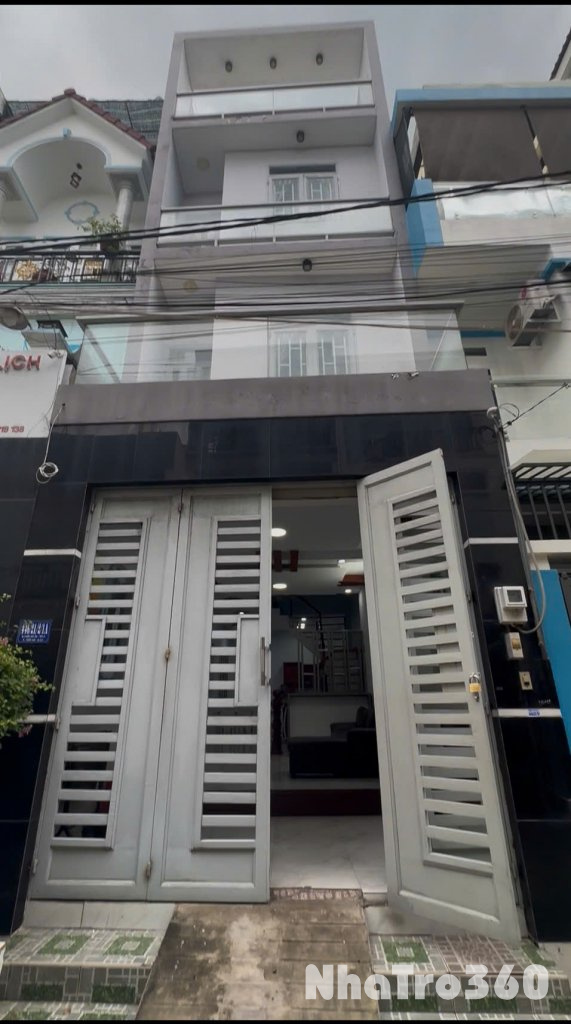 CHO THUÊ NHÀ 1 TRỆT 3 LẦU FULL NỘI THẤT, 160M2, 4PN, HẺM RỘNG 7M, Đ.THỚI AN 28, Q.12