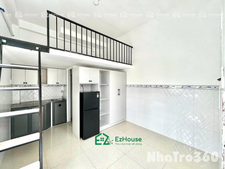 Có gác, Full nội thất, ban công, quận 6, 4tr2