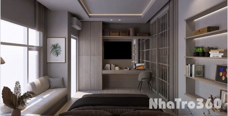 CHO THUÊ CĂN HỘ 1PN BAN CÔNG  _ TRUNG TÂM QUẬN 1