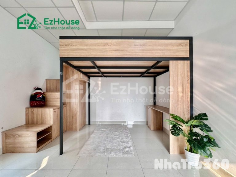 Full nội thất, gác cao, ban công, rộng thoáng