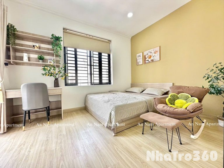 Phòng trọ cao cấp - 1PN, tách bếp, bancol- tại PN