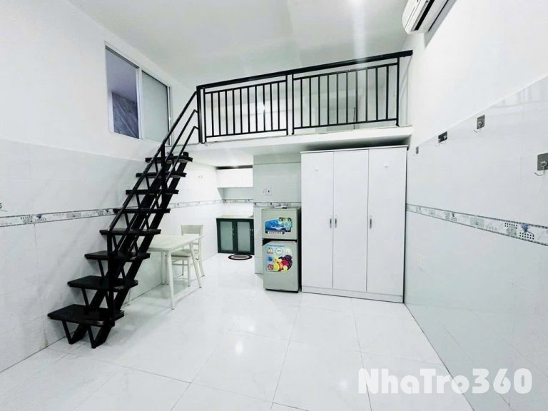 Gác cao, nhà mới 100%, thoáng mát, quận 6