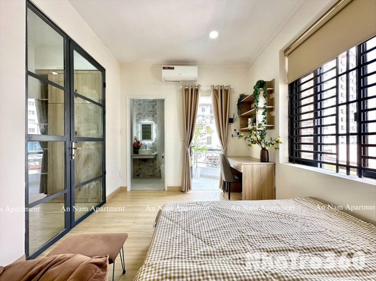 Phòng trọ cao cấp - 1PN, tách bếp, bancol- tại PN