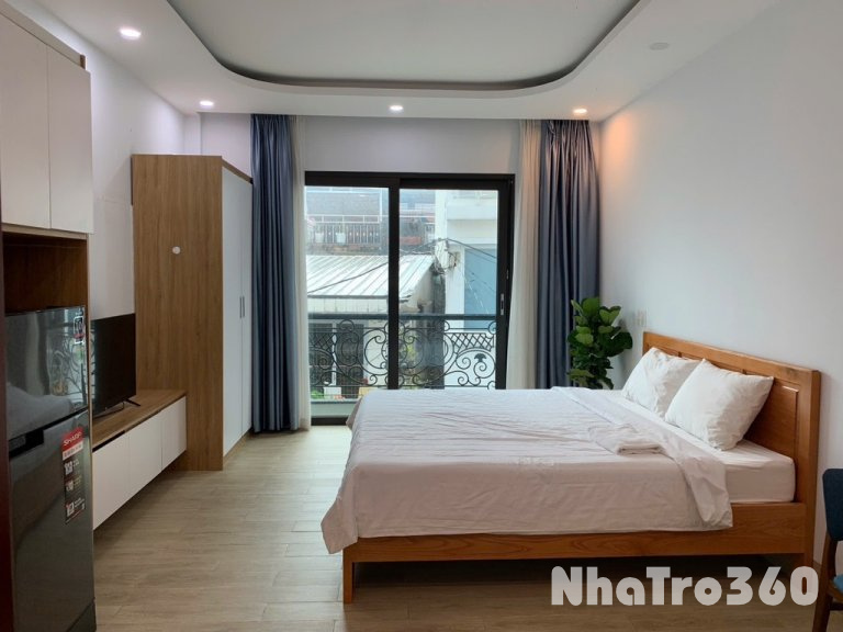 Trống lại Studio ban công cực chill và yên tĩnh