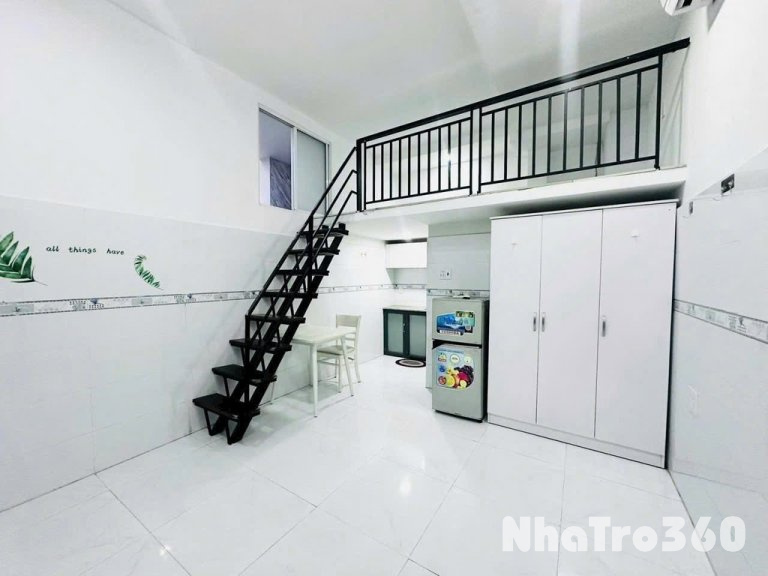 Gác cao, nhà mới 100%, thoáng mát, quận 6