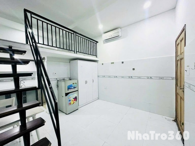 Gác cao, nhà mới 100%, thoáng mát, quận 6