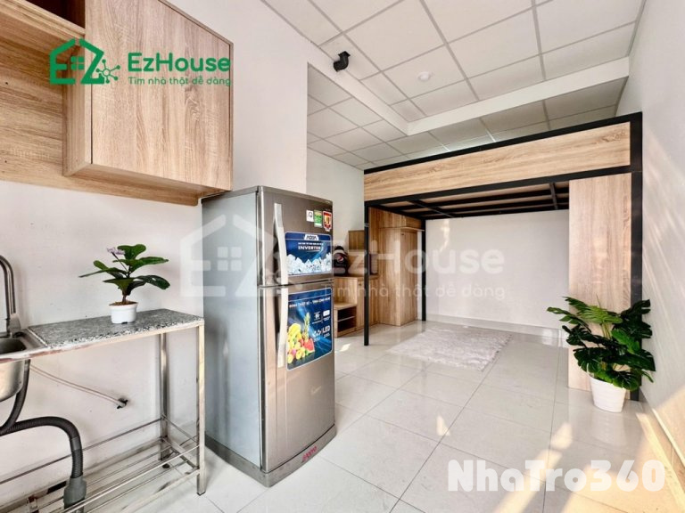 Full nội thất, gác cao, ban công, rộng thoáng