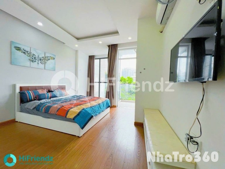 Trống sẵn 1 phòng ngủ ban công thóang mát ngay Quận 8