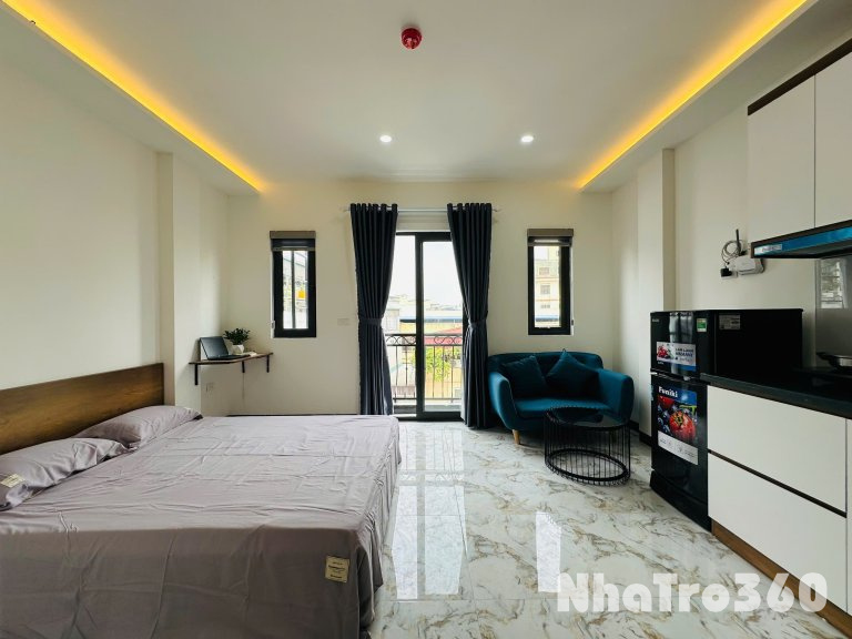 (Cực hiếm) Căn hộ Studio 30m2 mới khai trương tại ngõ 96 Đê La Thành - Nội thất cao cấp