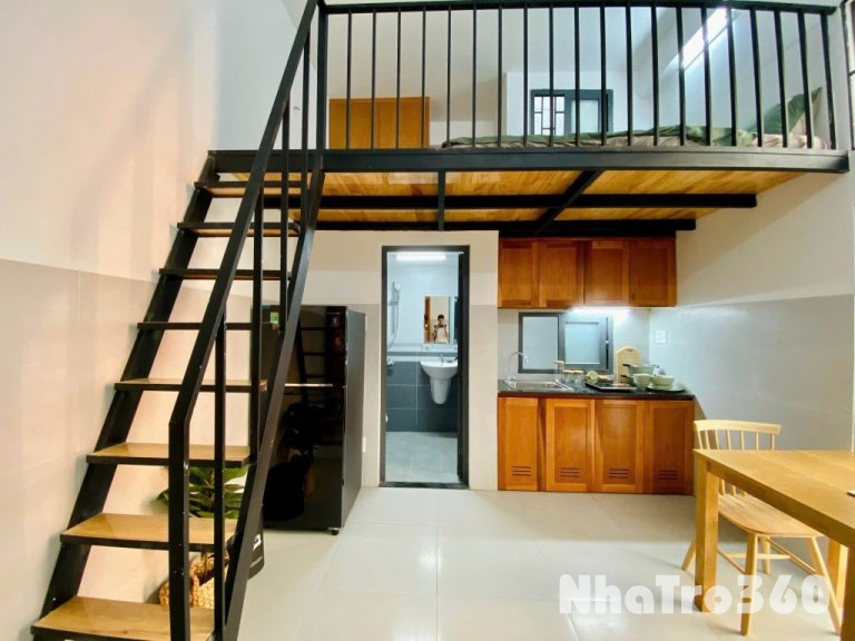 Duplex gác rộng cao m7 tại Bùi Văn Ba chỉ từ 5tr