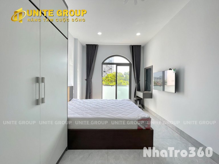 STUDIO BAN CÔNG FULL NT, MỚI TINH, SIÊU RỘNG, MÁY GIẶT RIÊNG, GẦN LOTTE, TDTU, RMIT, Q1,4,8