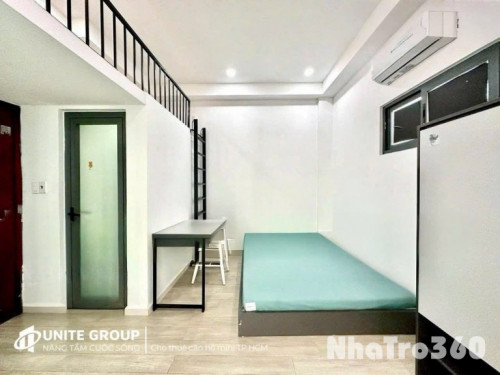 Cho thuê duplex bancong ngay Lâm Văn Bền