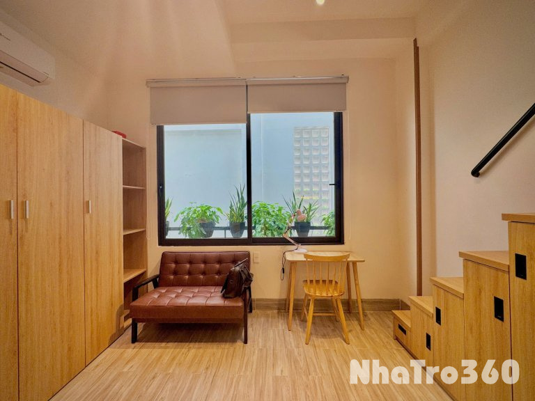 Cho thuê căn hộ duplex cửa sổ thoáng, full nội thất tại p.Tân Quy, q.7 gần Lotte, TDTU, RMIT, SCVIVO