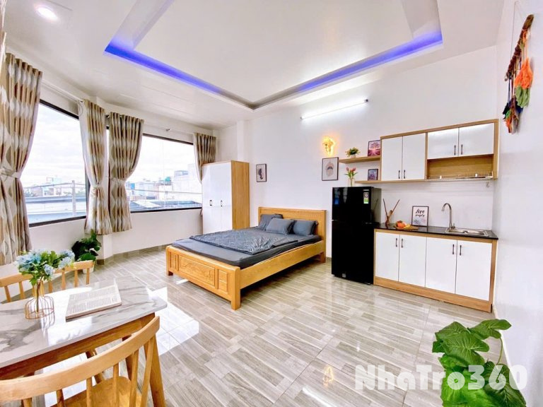 PHÒNG TRÒ NEW 100% - LÊ VĂN QUỚI -  VIEW CỰC XỊN