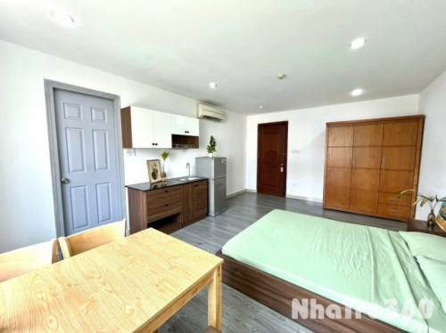 Cho thuê căn hộ studio cửa sổ thoáng mát, full nội thất tại p.Tân Phong, q.7 gần Lotte, RMIT, TDTU