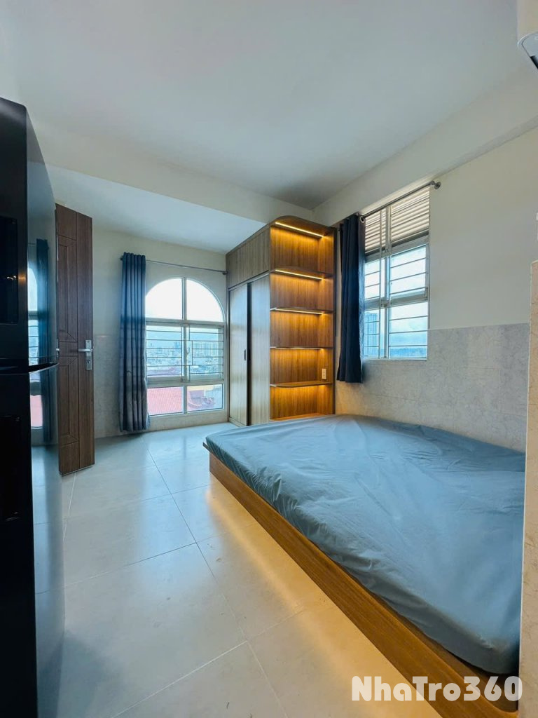 Cho thuê căn hộ studio ban công/cửa sổ full nội thất p.Tân Kiểng q.7 gần Lotte, SC Vivo, TDTU, RMIT