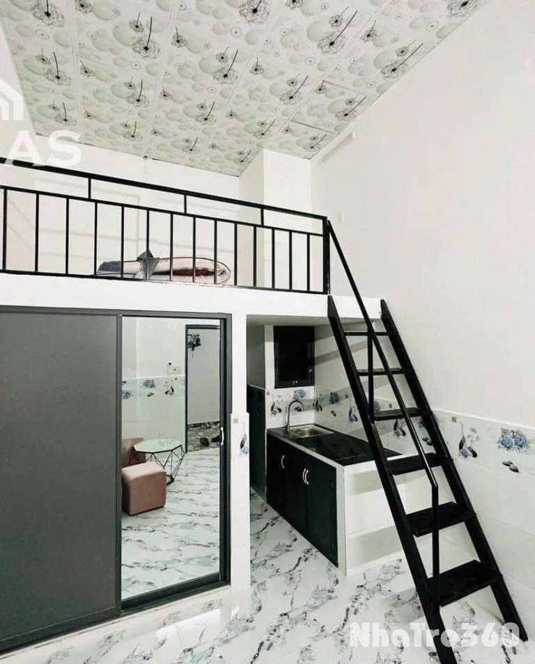 Phòng mới gác cao 2m - Bảo vệ 24/24 ngay Hương Lộ2