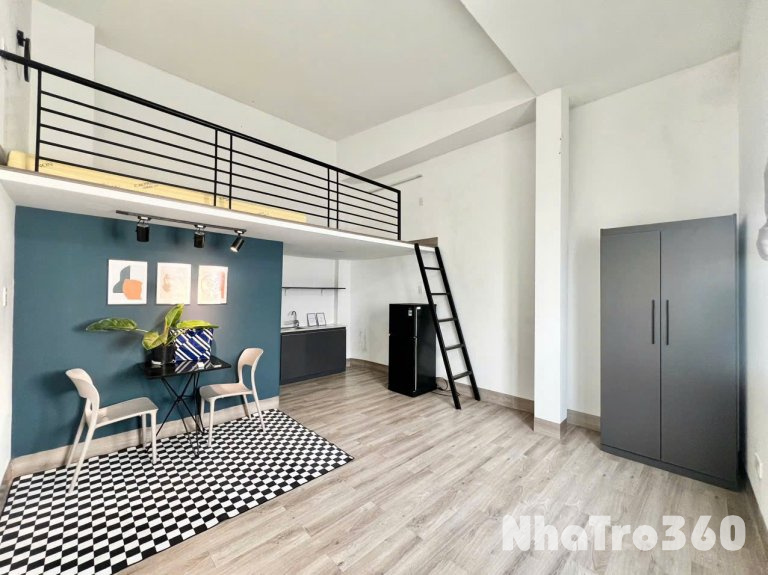 Cho thuê phòng trọ duplex nội thất cửa sổ thoáng mát gần Sân Bay