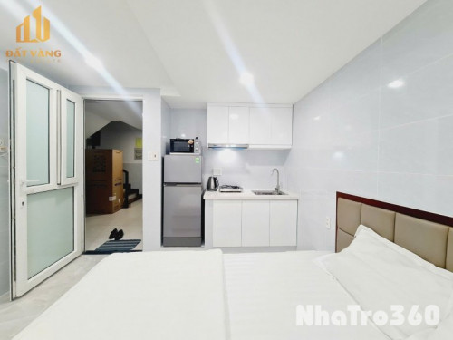 Cho thuê căn hộ studio cửa sổ thoáng full nội thất p.Tân Phong q.7 gần Lotte, SC Vivo, RMIT, TDTU