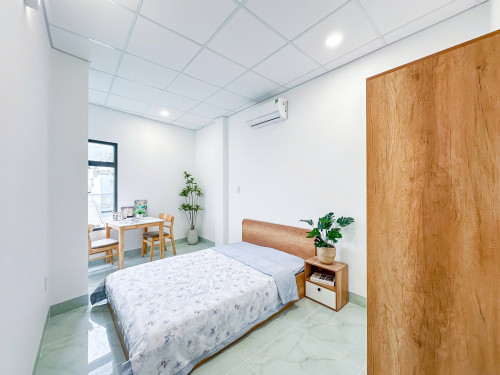 Cho thuê căn hộ studio cửa sổ full nội thất p.Tân Quy q.7 gần Lotte, SC Vivo, TDTU, RMIT
