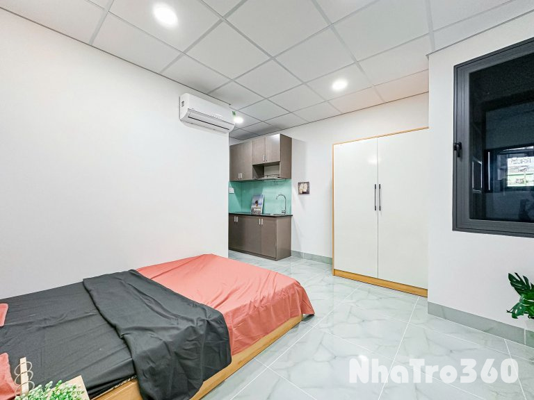 Cho thuê căn hộ studio cửa sổ full nội thất p.Tân Quy q.7 gần Lotte, SC Vivo, TDTU, RMIT
