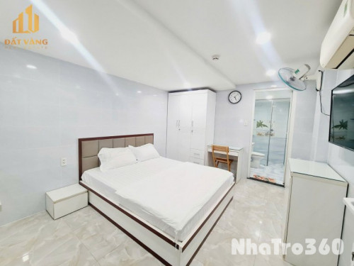 Cho thuê căn hộ studio cửa sổ thoáng full nội thất p.Tân Phong q.7 gần Lotte, SC Vivo, RMIT, TDTU