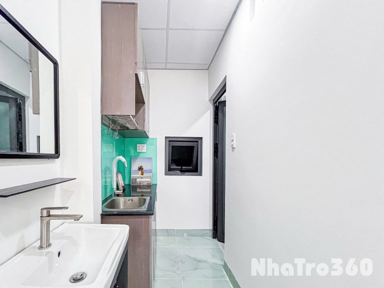 Cho thuê căn hộ studio cửa sổ full nội thất p.Tân Quy q.7 gần Lotte, SC Vivo, TDTU, RMIT