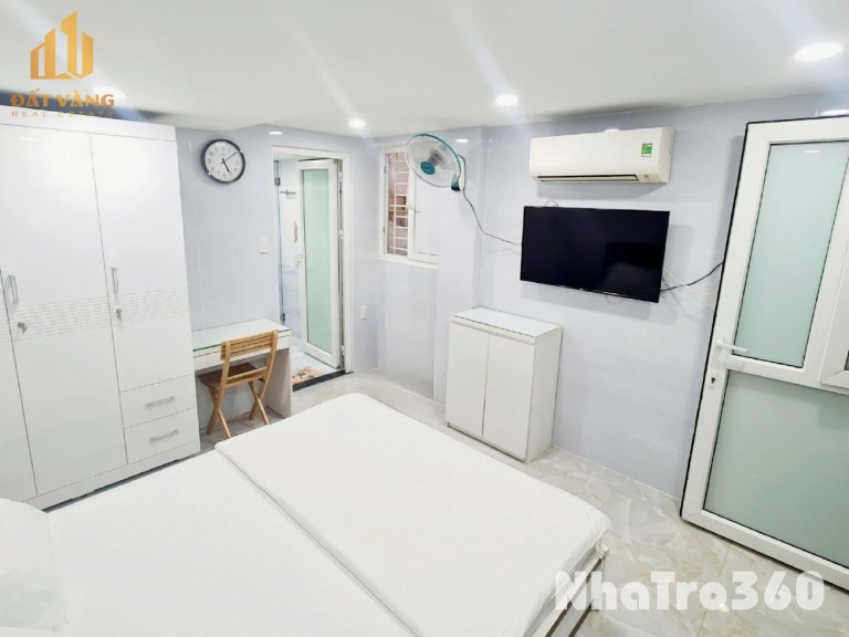 Cho thuê căn hộ studio cửa sổ thoáng full nội thất p.Tân Phong q.7 gần Lotte, SC Vivo, RMIT, TDTU