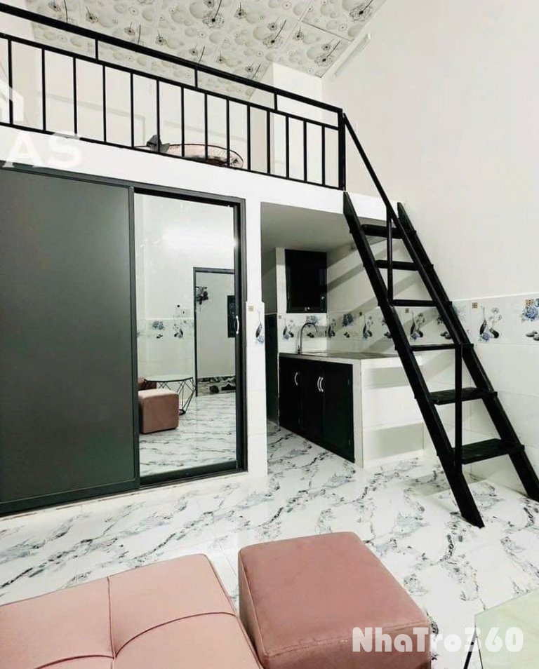 Phòng mới gác cao 2m - Bảo vệ 24/24 ngay Hương Lộ2