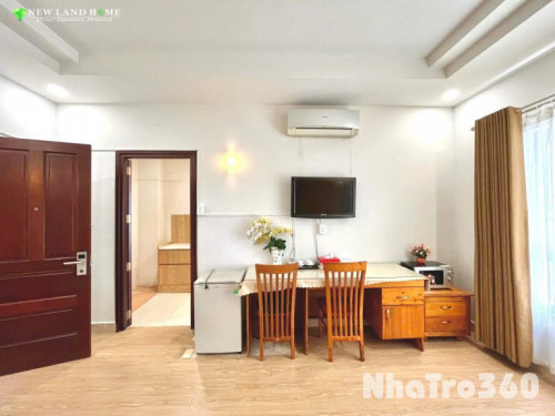 Cho thuê căn hộ studio cửa sổ thoáng full nội thất p.Tân Phong q.7 gần Lotte, SC Vivo, RMIT, TDTU