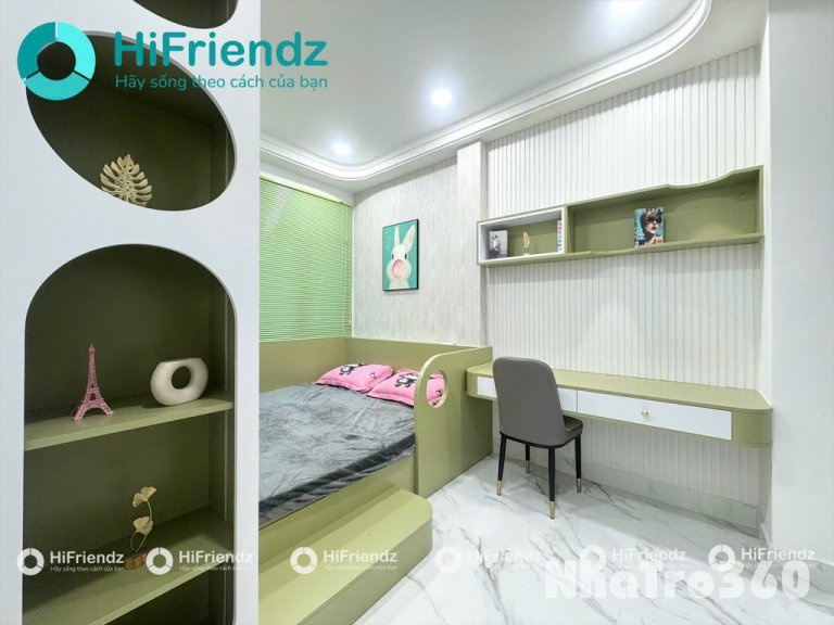 Khai trương căn hộ Q10, gần Go Miền Đông, ban công