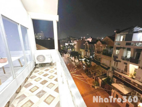 Cho thuê căn hộ studio ban công/ cửa sổ full nt p.Tân Quy q.7 gần Lotte, SC Vivo, RMIT, TDTU