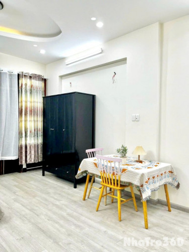 Cho thuê căn hộ studio ban công/ cửa sổ full nt p.Tân Quy q.7 gần Lotte, SC Vivo, RMIT, TDTU
