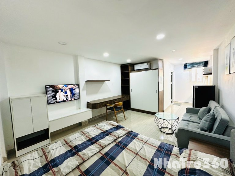 CHO THUÊ CĂN STUDIO FULL NỘI THẤT NGAY BÙI VIỆN