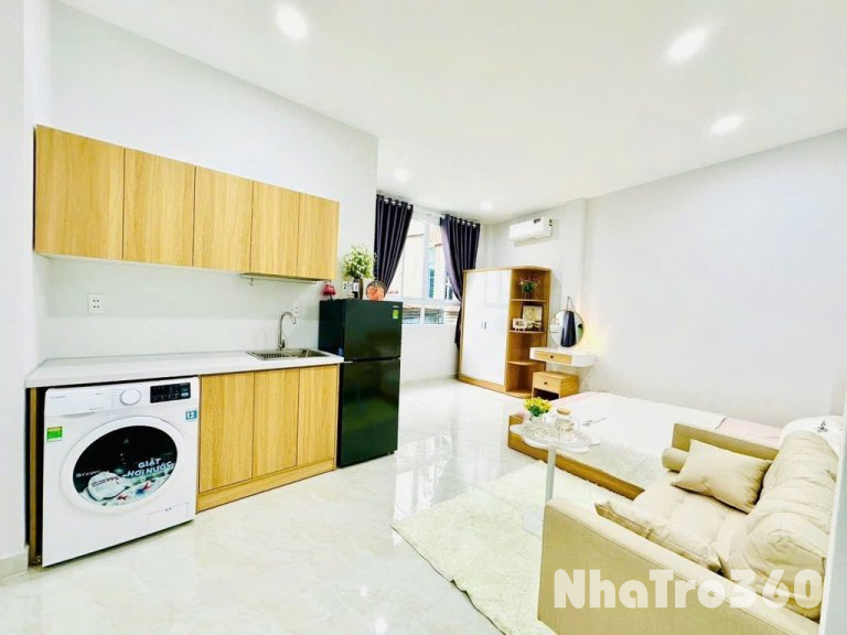 Studio Máy Giặt Riêng Cửa Sổ Rộng Cho Nui Pet