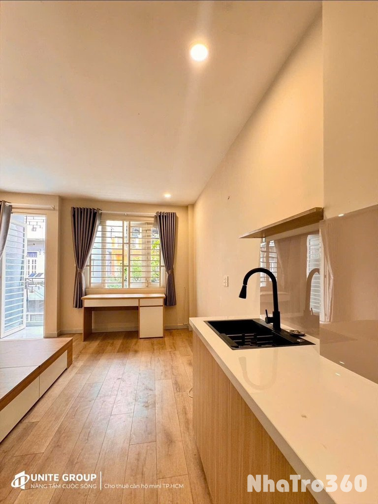 Studio ban công 40m2 full nt gần ga T3 Tân Bình