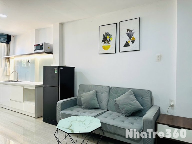 CHO THUÊ CĂN STUDIO FULL NỘI THẤT NGAY BÙI VIỆN