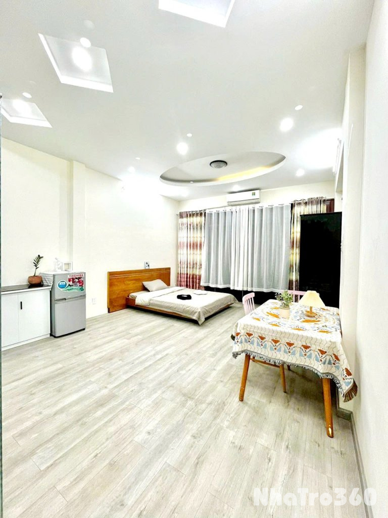 Cho thuê căn hộ studio ban công/ cửa sổ full nt p.Tân Quy q.7 gần Lotte, SC Vivo, RMIT, TDTU