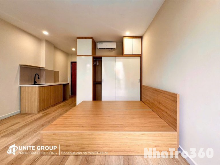 Studio ban công 40m2 full nt gần ga T3 Tân Bình