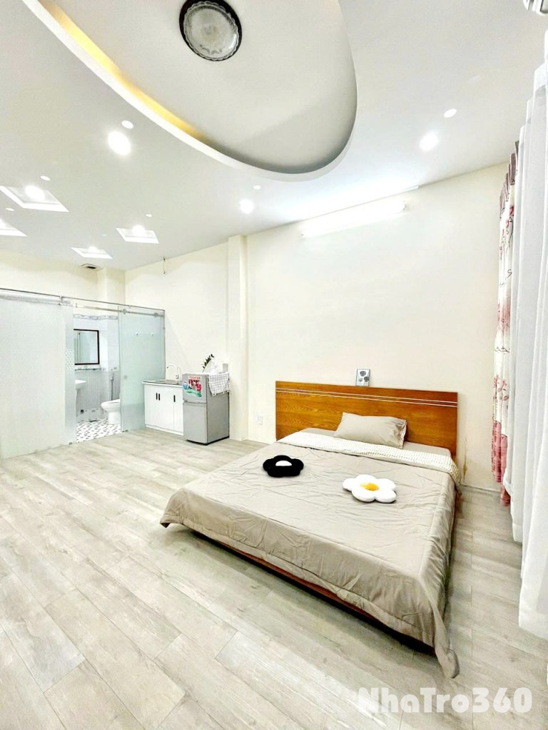 Cho thuê căn hộ studio ban công/ cửa sổ full nt p.Tân Quy q.7 gần Lotte, SC Vivo, RMIT, TDTU